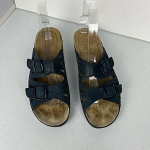 Fly Flot Leather Sandals Size IT 38 US‎ 6.5 Blue